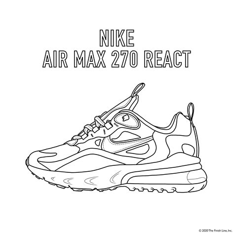 nike air max coloring pages