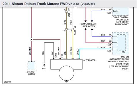 alternator wiring diagram nissan altima wiring diagram  schematics