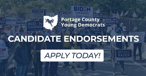 2022 Candidate Endorsements — Portage County Young Democrats