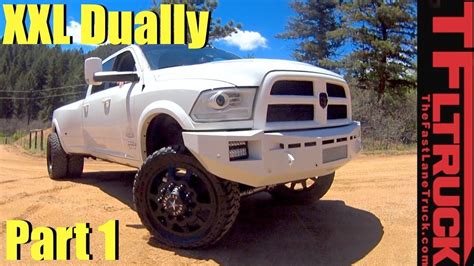 customized ram  hd  ultimate dually truck part