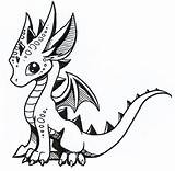 Dragon Drawing Cute Drawings Dragons Coloring Draw Pages Simple Baby Sketch Cool Sketches So Little Happy Choose Board sketch template