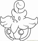 Pumpkaboo Coloringpages101 Pokémon sketch template