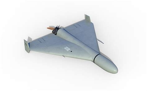 model shahed  kamikaze drone geranium  vr ar  poly cgtrader