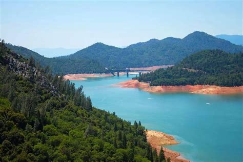 shasta lake projected water levels