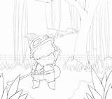 Teemo League Coloring Pages Legends Template sketch template