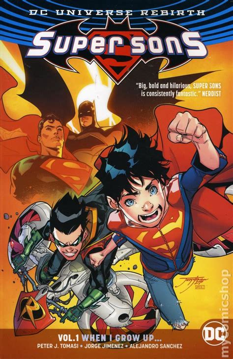 Super Sons Tpb 2017 2018 Dc Universe Rebirth Comic Books