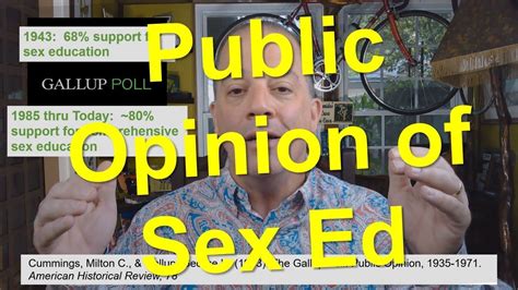 Sex Ed Part 2 Public Opinion Of Sex Ed Youtube