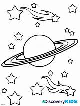 Coloring Saturn Pages Kids Planet Comet Printable Comets Drawing Asteroids Space Nasa Print Discovery Spaceship Color Getdrawings Activities Popular sketch template