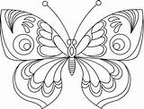 Schmetterling Coloring Pages sketch template