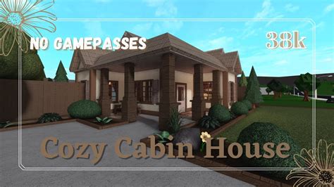 cozy cottage bloxburg small house layout mike dunne