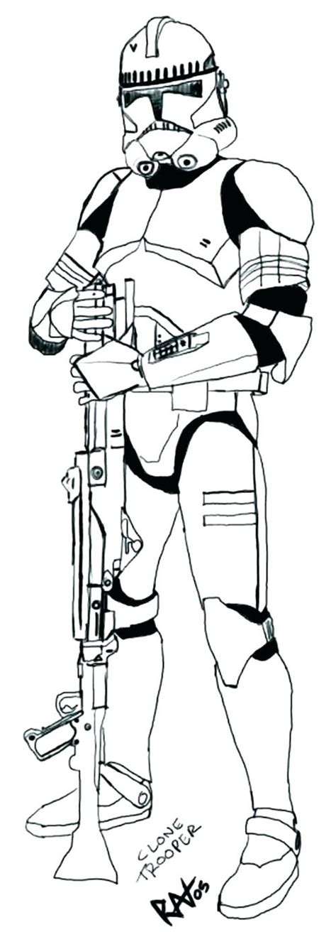 clone trooper drawing  paintingvalleycom explore collection