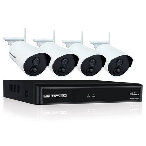 night owl  channel p wireless smart security hub    p infrared ip cameras