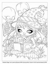 Coloring Pages Halloween Griffith Becket Jasmine Cleverpedia Library Adult Kids Målarböcker Witch статьи источник sketch template