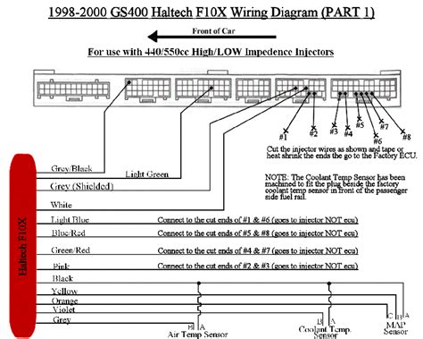 haltech fx wiring diagram  gs club lexus forums