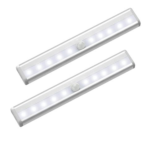 buy sunet  led motion sensor light indoor  cabinet led lighting magnetic closet lights