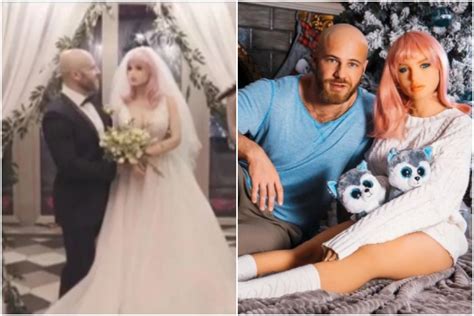 Bizarre Bodybuilder Marries His Sex Doll In A Creepy Ceremony Says
