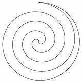Spiral Christmas Coloring Spirals Pages Paper Craft Trace Activityvillage Open Sheet Crafts Shapes Easy Corner Science Search Lines Children Some sketch template