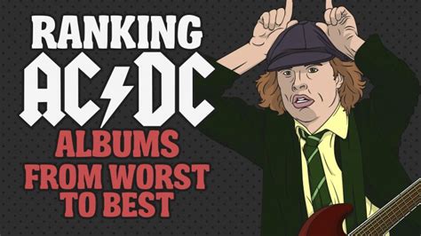 ranking ac dc albums from worst to best rock pasta