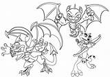 Spyro Coloring Cheetah Cynder Hunter Pages Legend Fans sketch template