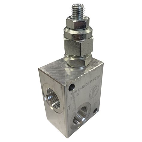 pressure relief valve aluminium hydraulic megastore