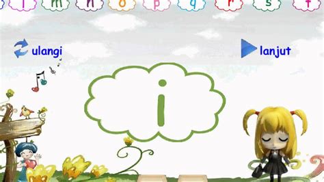 belajar membaca huruf alfabet untuk anak usia dini [video hd] youtube
