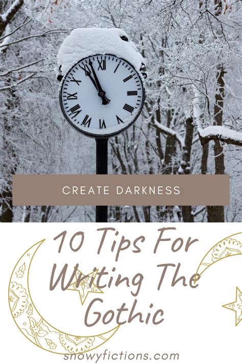 clock   words  tips  writing  gothic    front