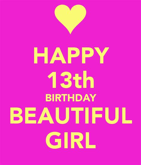 Happy 13th Birthday Quotes For Daughter Shortquotes Cc