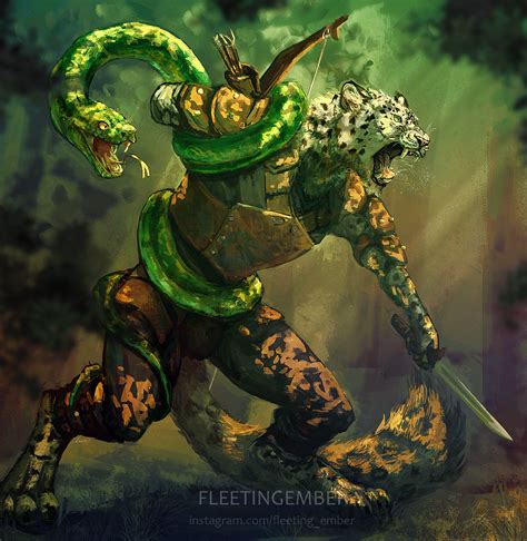 Tabaxi By Fleetingember On Deviantart