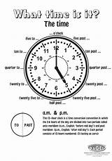 Time Clock Activities Coloring English Pages Worksheets Telling Cool Exercises Teaching Learn Kids Words School Math Numbers Grammar Worksheet Esl sketch template