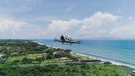 remote controlled passenger drones unveiled  tourists  bali news realpress