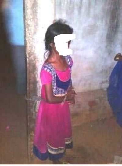 girl tied to pole for three hours beaten up in tn chennai news