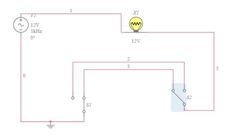 wechselschaltung schema  wiring diagram