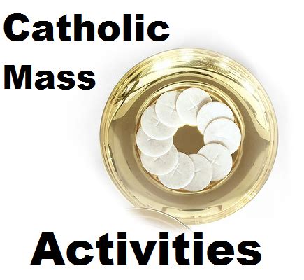 catholic mass activities  religion teacher catholic religious