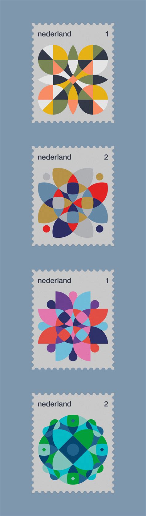 dutch stamps series  rick jordens
