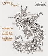 Coloring Follow Fairy Tangles Adult Released sketch template