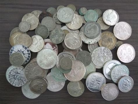 mondo  kilo zilveren munten argento catawiki