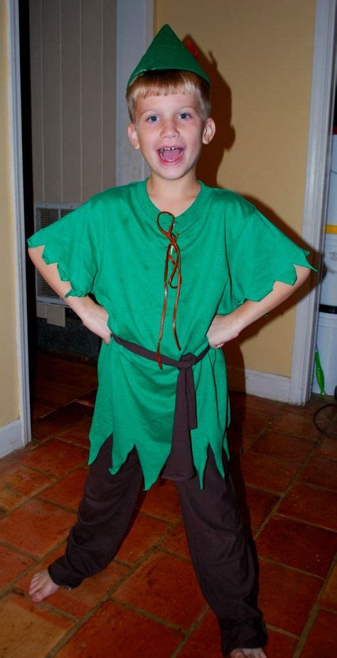 amys knits easy peter pan costume diy costumes  boys kids