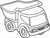 Toy Truck Coloring Car Pages Clipart Drawing Appealing Getcolorings Colorings Getdrawings Kids Color Printable sketch template