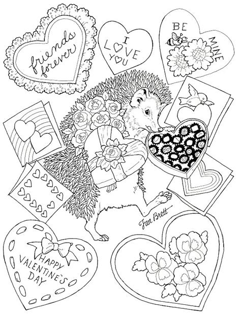valentine adult coloring pages  getdrawings