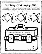 Coping Worksheets Cope Healthy Counseling Cakes Regulation Anger Play sketch template