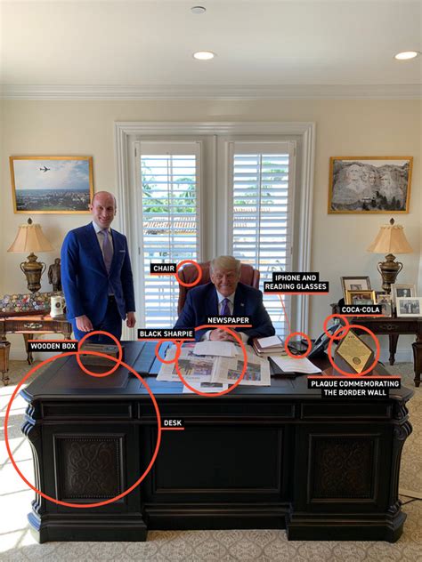 What A Photo Of Trump’s New Office Reveals About How He Wants To Be