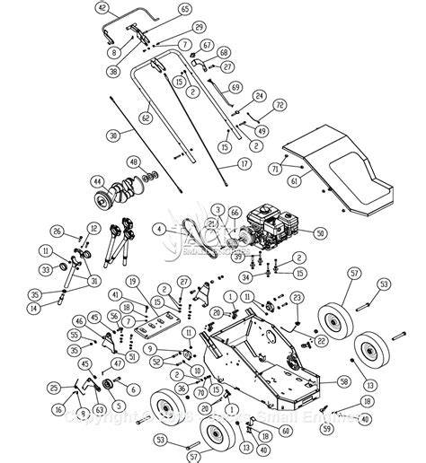 billy goat plh parts diagram  full assembly