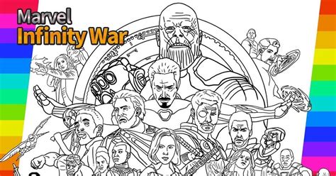 avengers infinity war coloring pages printable blog comparison