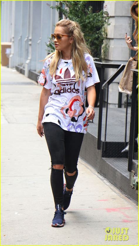 rita ora gets tattoo removal treatments in nyc photo