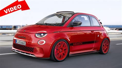 abarth  elektro  illustration elektro marktstart auto bild