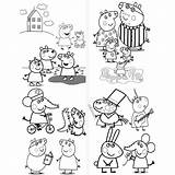 Peppa Pig Colouring 101coloring sketch template