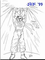 Crono Coloring Bomb Spirit Designlooter Kb Holding Goku Looking Icybrian Hunky Poo Trying Saying Hi Cute Kino sketch template