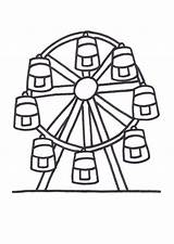 Wheel Ferris Coloring Designlooter 54kb 794px sketch template