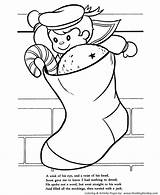 Coloring Nicholas St Christmas Night Before Pages Visit Twas Honkingdonkey Choose Board Colouring sketch template