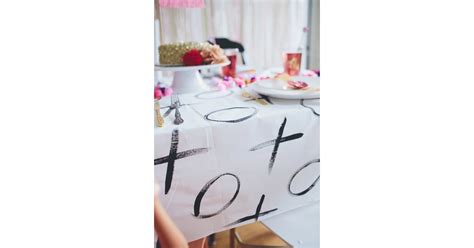 the diy tablecloth galentine s day party ideas